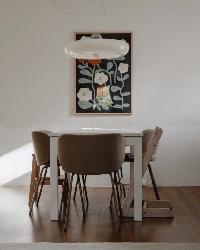 Happiness Blooms with Flowers… in oh kako fino, ker nekaterih ni treba zalivati, pa vseeno zrastejo… 

[če vidiš, vidiš] 😜🌺

#walldecor #floralprint #homerenovation